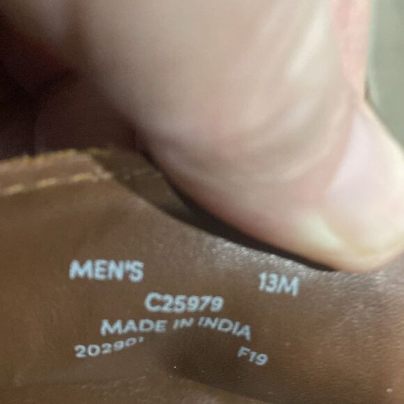 Cole Haan Brown Leather Slip On Loafer Shoes Size 13 Medium main image 7